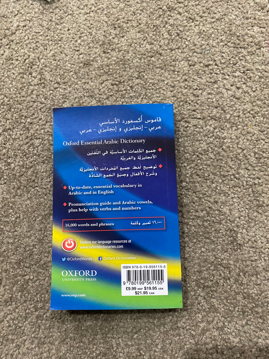 Oxford Arabic Dictionary - Book