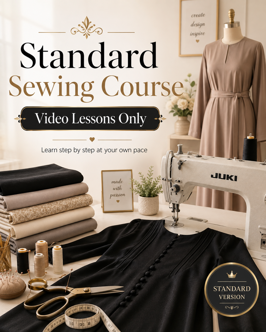 Digital Download - Islamic Sewing Course - Standard