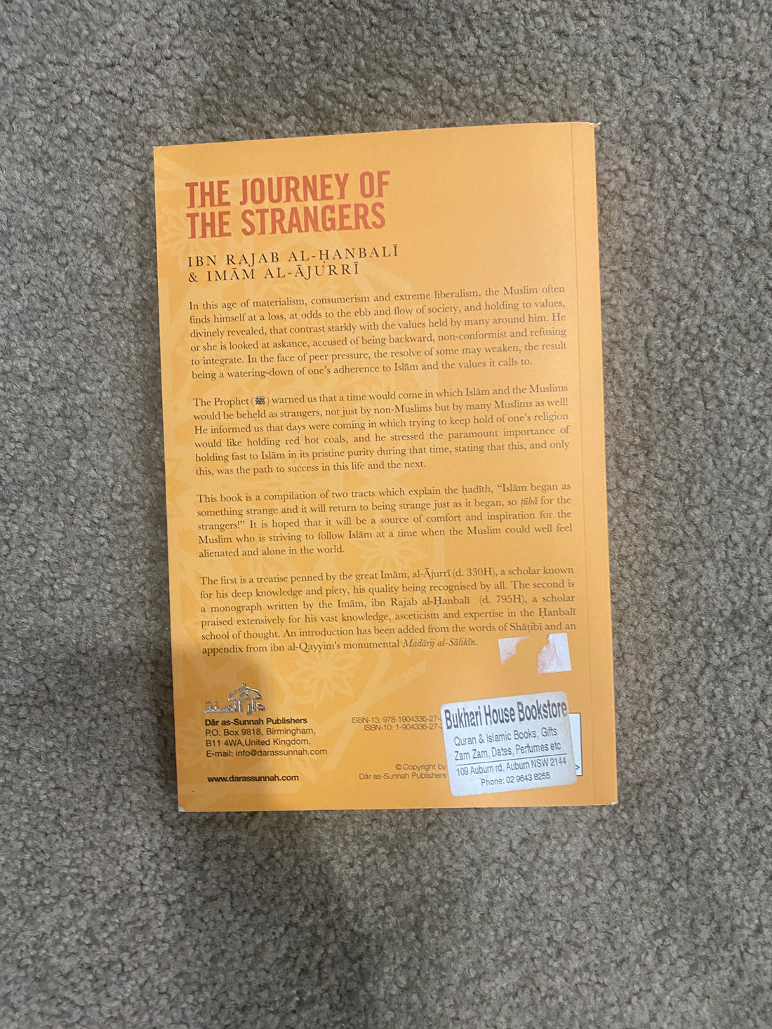 The journey of the strangers - Book