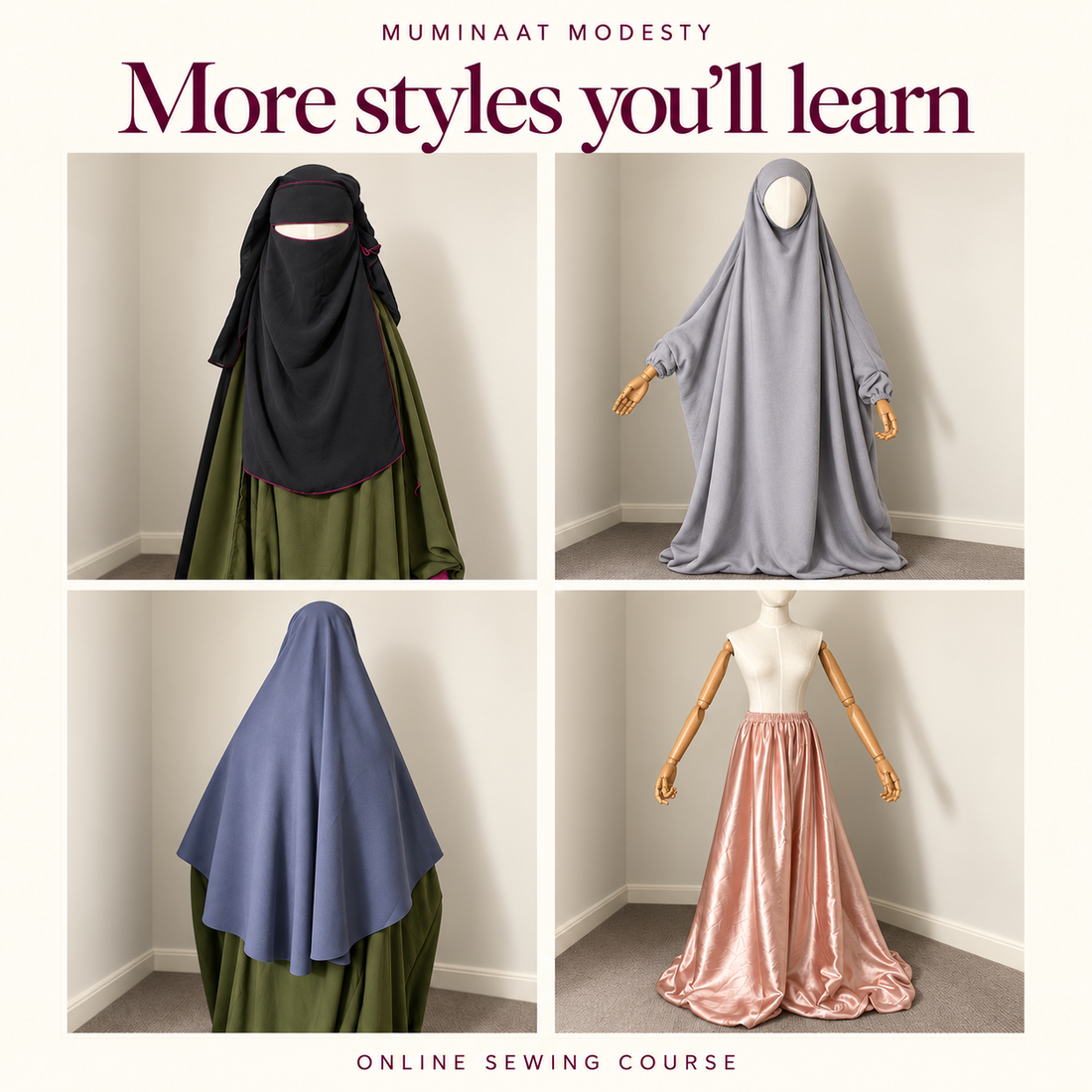 Digital Download - Islamic Sewing Course - Premium