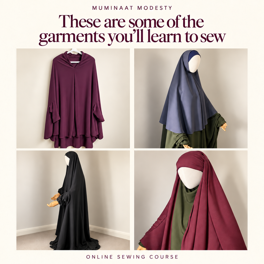 Digital Download - Islamic Sewing Course - Premium