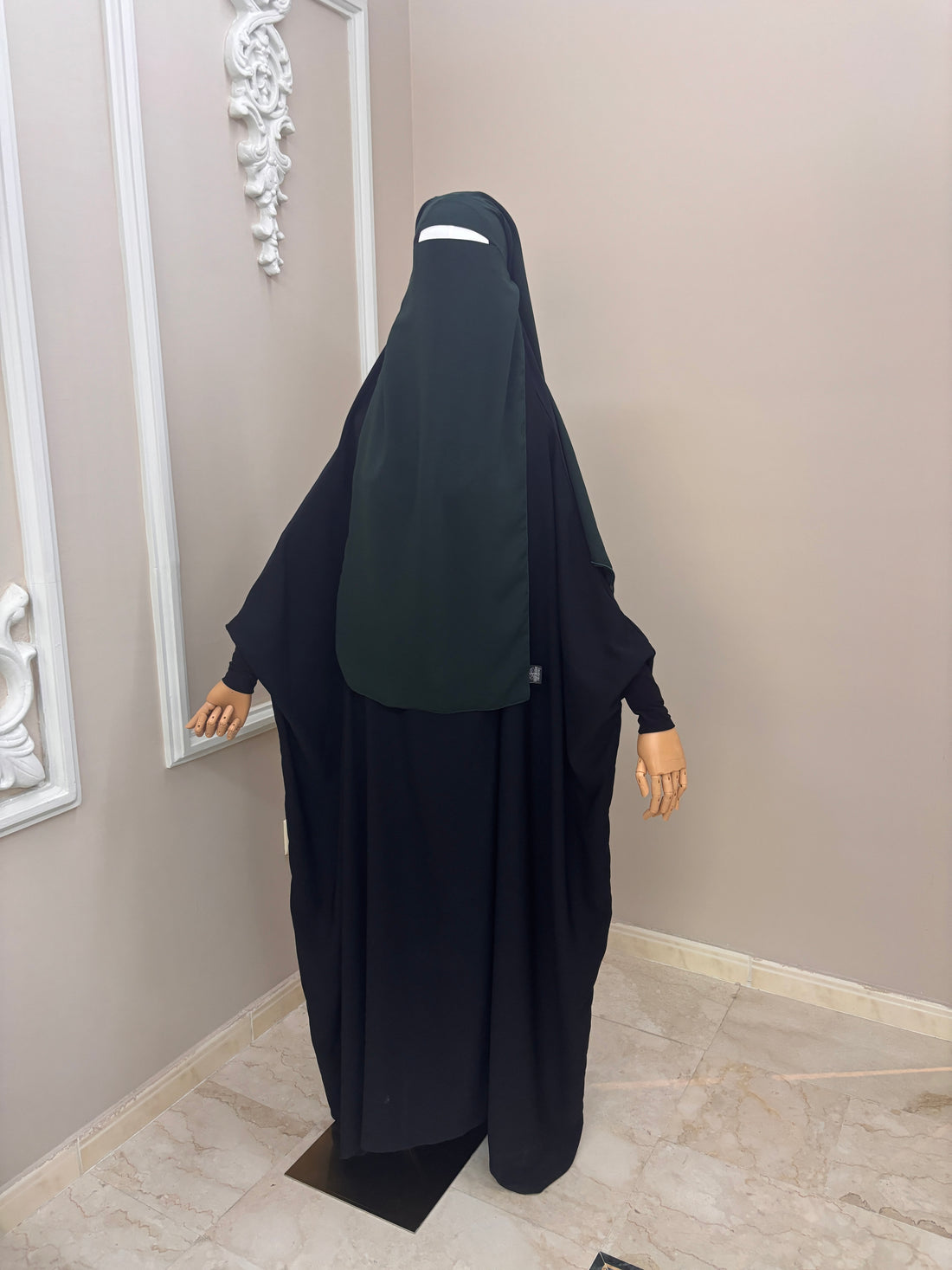 Three-Layer Niqab with Bonus Half Niqab