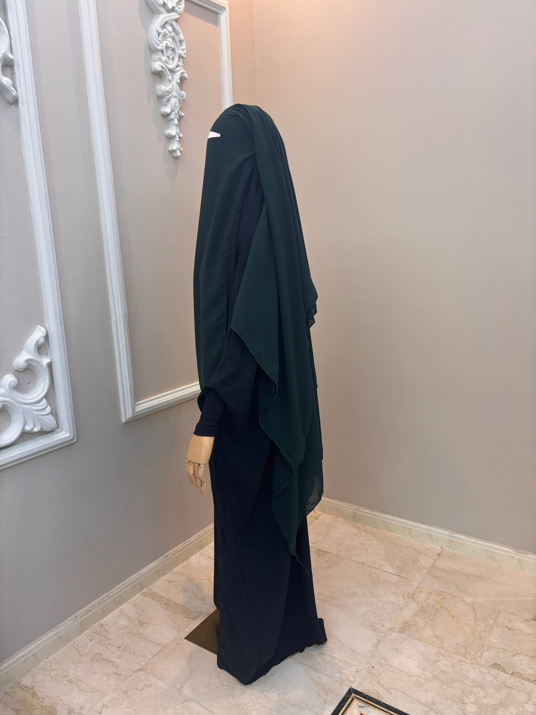Three-Layer Niqab with Bonus Half Niqab