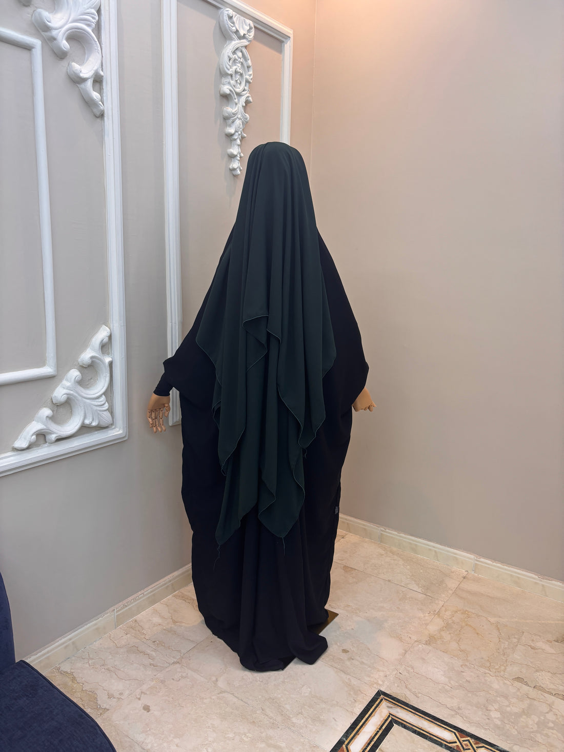 Three-Layer Niqab with Bonus Half Niqab