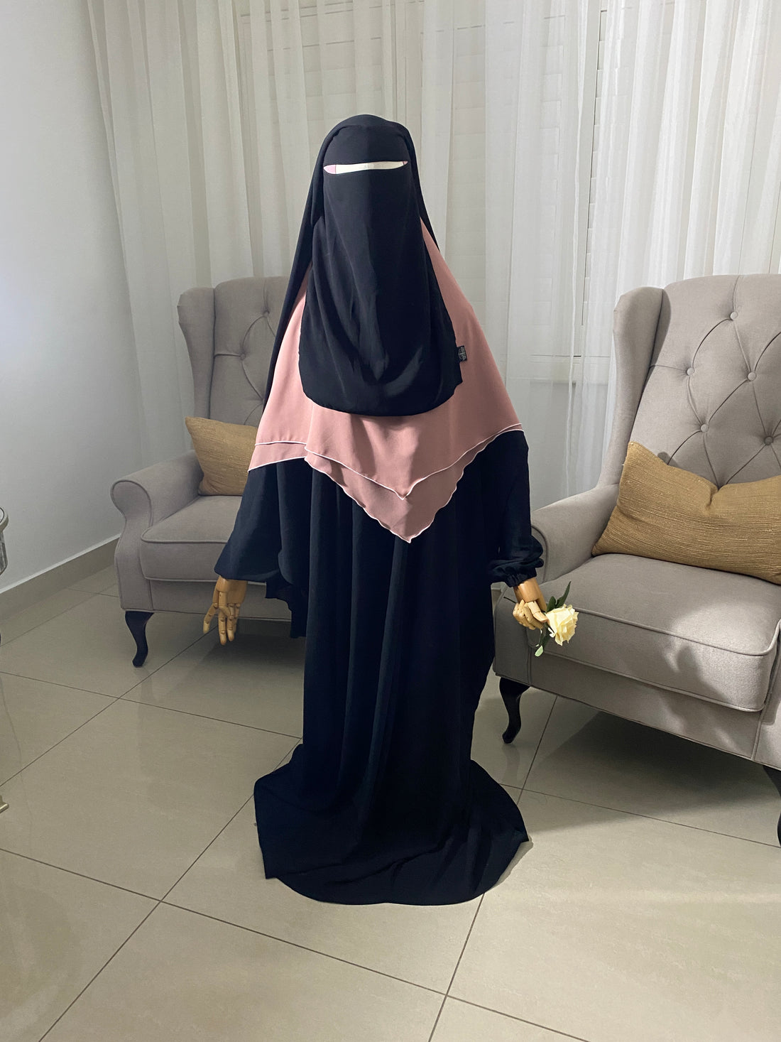 2 Layer Eating Niqab