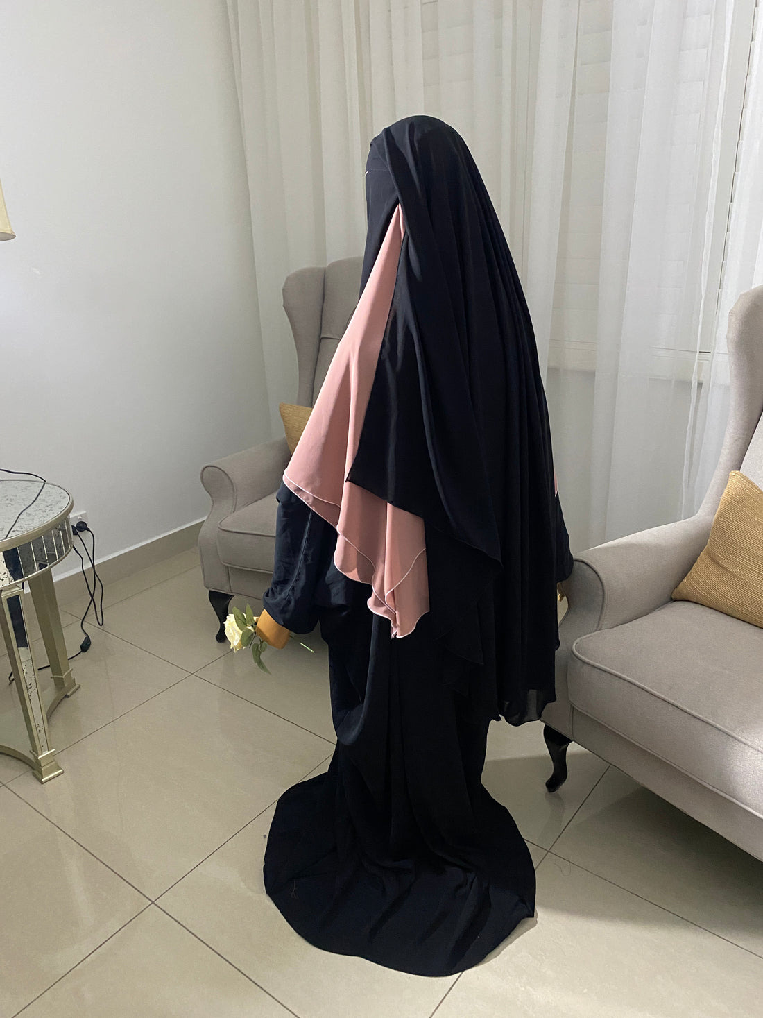 2 Layer Eating Niqab
