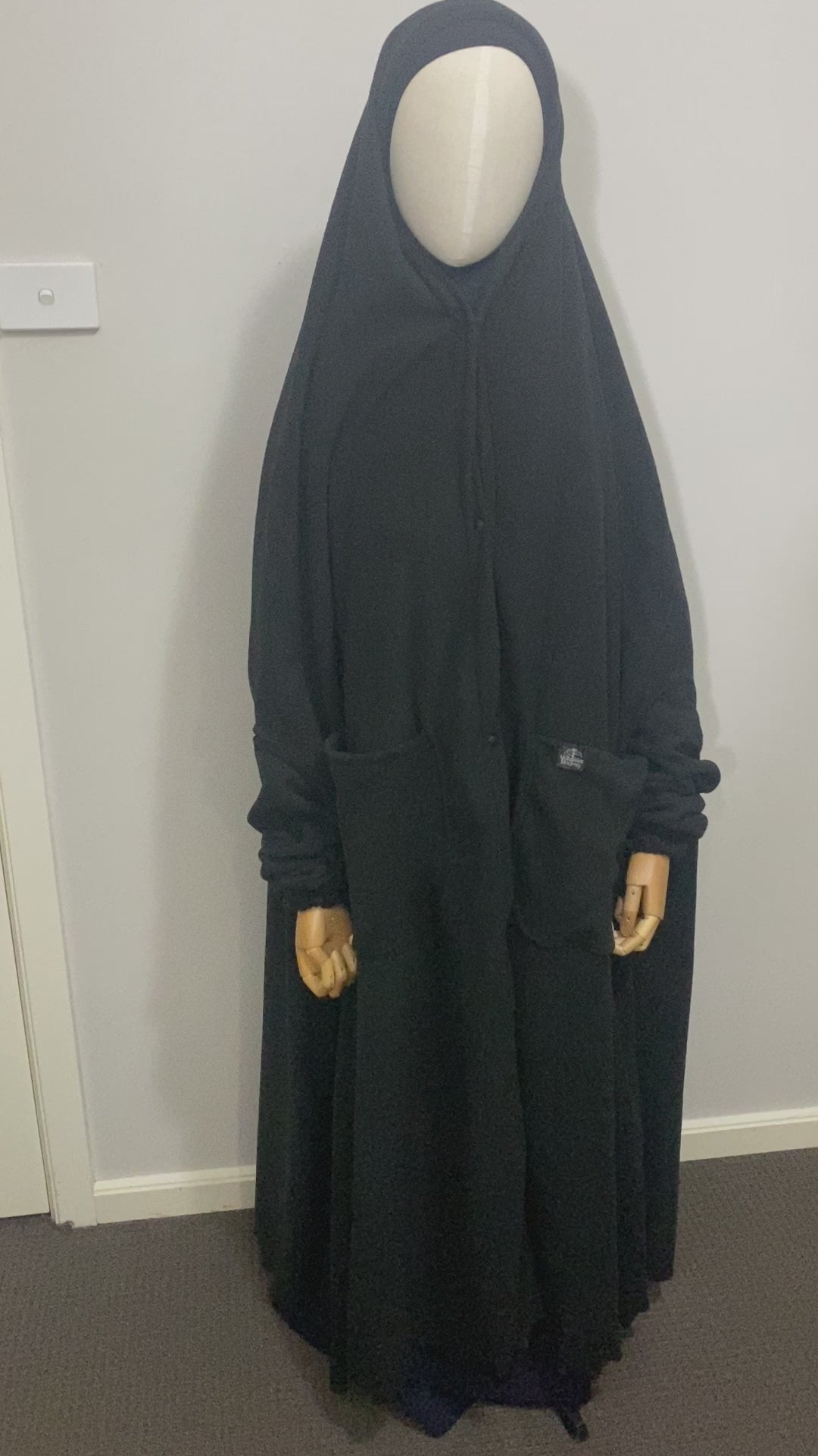 Polar fleece winter jilbabs